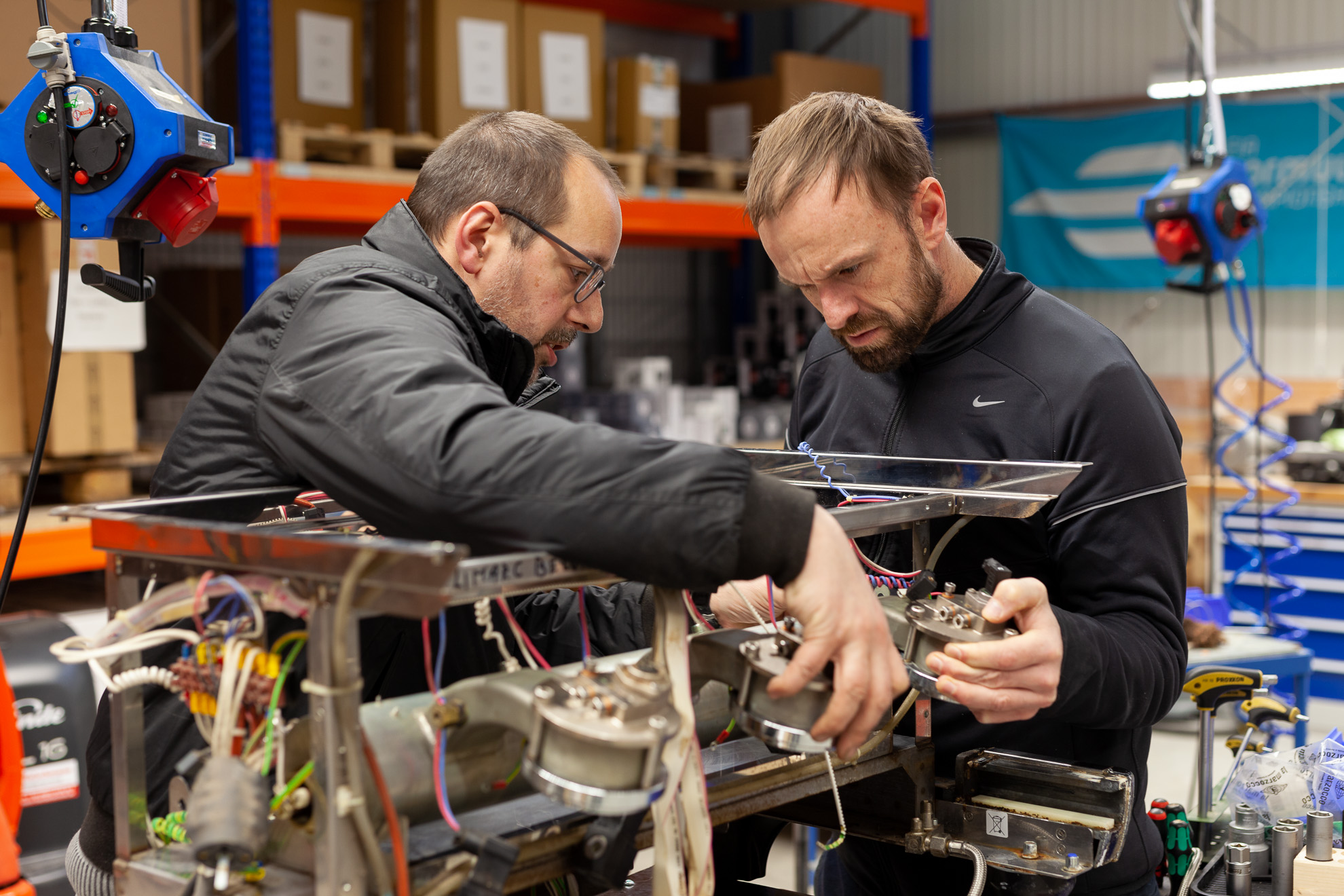 Technisches Training für La Marzocco Deutschland bei uns im Espresso